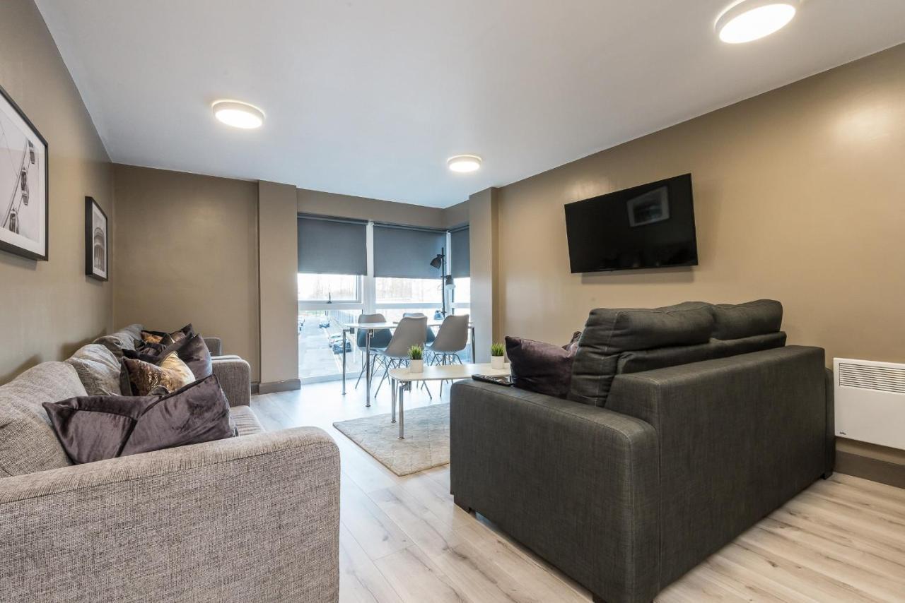 Host Apartments - Spacious 3 Bed Apartment With 3 Ensuites Liverpool Luaran gambar