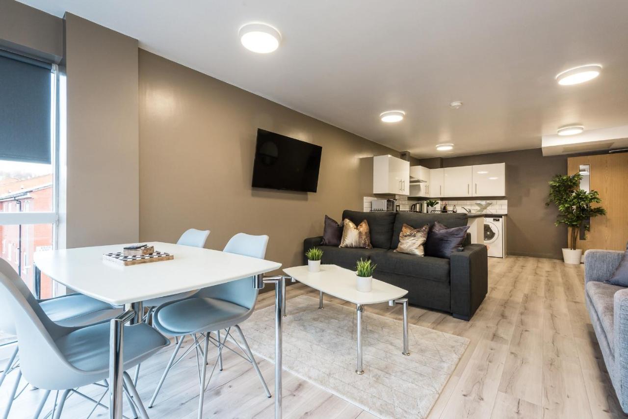 Host Apartments - Spacious 3 Bed Apartment With 3 Ensuites Liverpool Luaran gambar